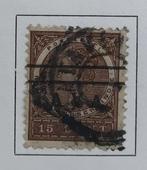 postzegels Nederlands-Indië nvph nr.70 en 72, Ophalen of Verzenden, Gestempeld, Nederlands-Indië