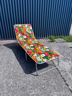Vintage legbed gebloemd, Ophalen, Gebruikt, X, X