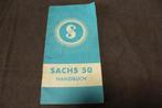 Sachs 50 1954 2 gang handbuch  instructie boekje, Fietsen en Brommers, Ophalen of Verzenden, Gebruikt