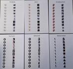 120 Jukebox titelkaartjes (diverse artiesten), Verzamelen, Automaten | Jukeboxen, Ophalen of Verzenden, 1970 tot heden, Overige merken