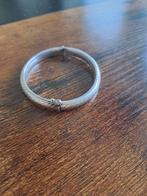 Mooie hand gemaakte zilveren slaven armband, Ophalen of Verzenden, Zilver, Zilver