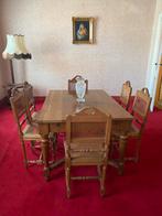 Vintage eikenhouten tafel LAATSTE KANS, Ophalen