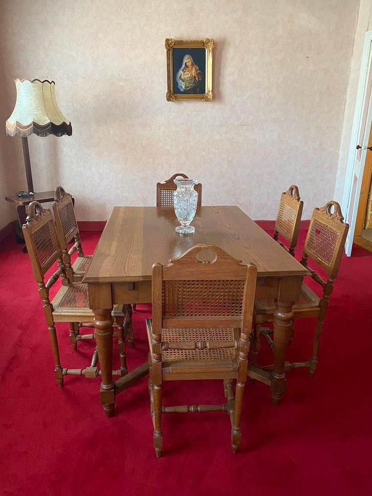 Vintage eikenhouten tafel LAATSTE KANS, Antiek en Kunst, Antiek | Meubels | Tafels, Ophalen