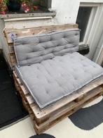 Palletkussens, Huis en Inrichting, Ophalen, Gebruikt, Minder dan 75 cm, Tweepersoons