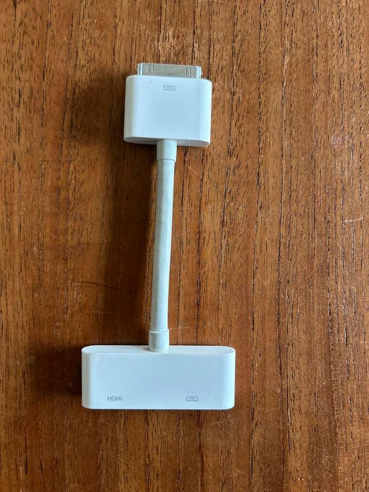 Originele Apple 30-pin naar HDMI kabel, Computers en Software, Pc- en Netwerkkabels, Zo goed als nieuw, Ophalen of Verzenden
