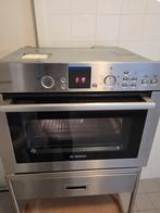 Mooie Bosch RVS combi magnetron met hetelucht oven te koop., Ophalen, Zo goed als nieuw, Oven, Inbouw