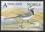 Noorwegen 2016 mi.1895 vogel WITTE KWIKSTAART, Verzenden, Noorwegen, Gestempeld