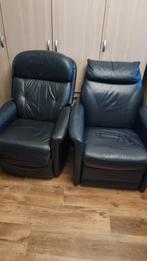 Elektrische stoel, Kunststof, Relax stoel, Blauw, Ophalen of Verzenden