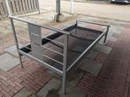 Stevig bed met Auping spiraalbodem, Ophalen, Gebruikt, 90 cm, Eenpersoons