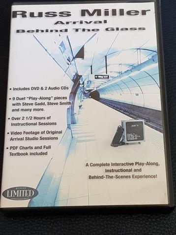 russ miller , arrival behind the glass 1 dvd en 2 audio cd beschikbaar voor biedingen