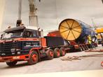 Poster Scania 143 en Volvo FH02, Ophalen of Verzenden, Zo goed als nieuw, Auto's