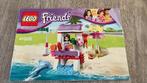 Lego friends Emma’s reddingspost 41028, Ophalen of Verzenden, Zo goed als nieuw, Complete set, Lego