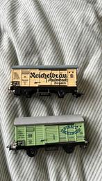 Fleischmann wagons  ergens tussen 1946 – 1949, Gebruikt, Gelijkstroom, Fleischmann, Wagon