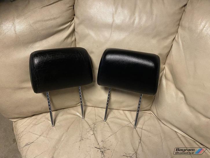 Bmw E36 zwart lederen hoofdsteunen coupe cabrio E30 3-serie, Auto-onderdelen, Interieur en Bekleding, BMW, Gebruikt, Ophalen of Verzenden