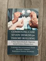 Combining Case Study Designs for Theory Building, Ophalen of Verzenden, Zo goed als nieuw, WO, Lakshmi balachandran nair