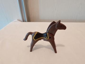 Playmobil zeldzaam vintage paard met deken erop. beschikbaar voor biedingen