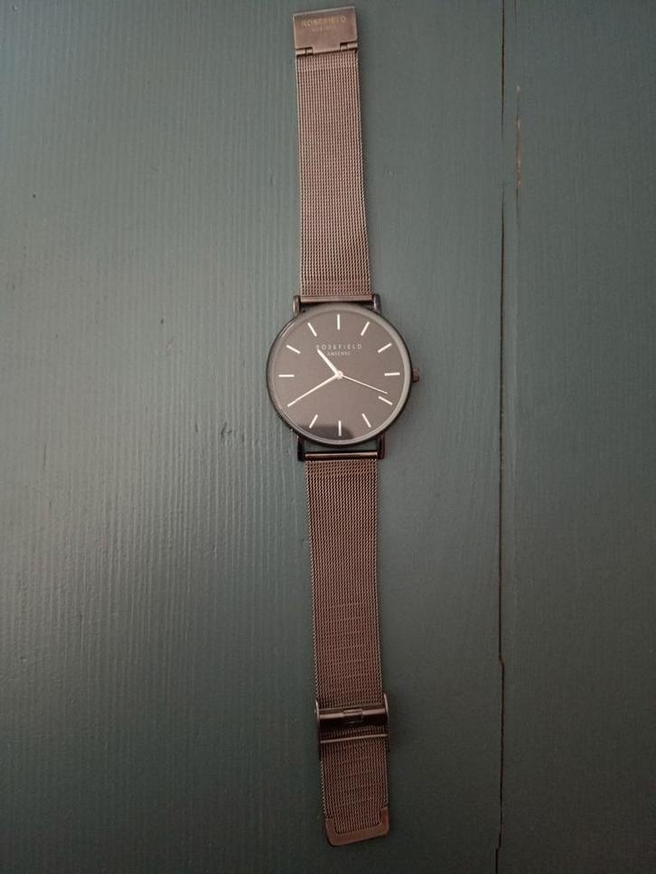 Rosefield dameshorloge, Sieraden, Tassen en Uiterlijk, Horloges | Dames, Zo goed als nieuw, Polshorloge, Overige merken, Staal