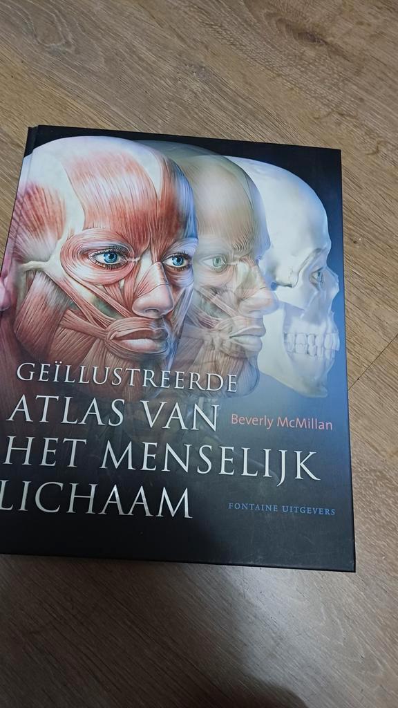 Geïllustreerde Atlas van het Menselijk Lichaam, Boeken, Atlassen en Landkaarten, Zo goed als nieuw, Overige atlassen, Ophalen of Verzenden