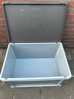 Stapel boxen 60x40x34 hoog met deksel, Doos, 60 cm of meer, Minder dan 35 cm, Ophalen of Verzenden