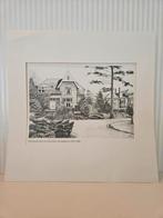 Pentekening Sanatorium/ziekenhuis Zonnegloren Soest, Ophalen