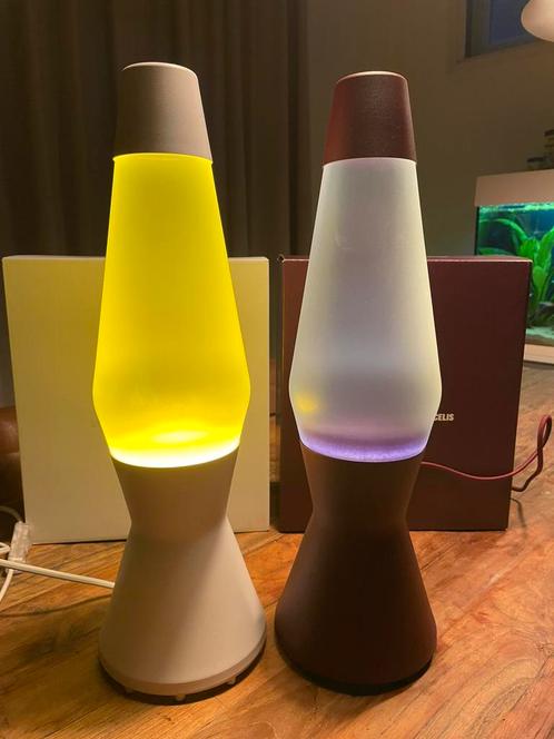 Mathmos Sabine Marcelis lavalampen, Huis en Inrichting, Lampen | Tafellampen, Nieuw, Minder dan 50 cm, Glas, Metaal, Overige materialen