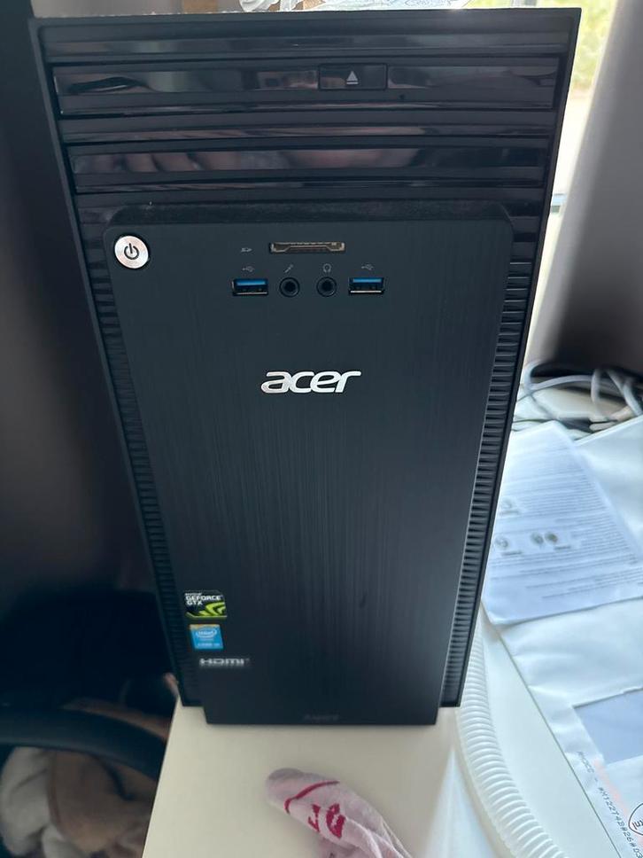 Acer Aspire TC-705 Desktop PC, Computers en Software, Desktop Pc's, Gebruikt, 3 tot 4 Ghz, HDD, 8 GB, Met videokaart, Ophalen