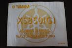 Yamaha XS850 G 1980 motorcycle service manual XS 850 G, Ophalen of Verzenden, Yamaha