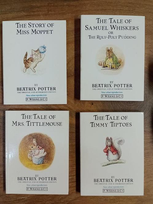 Beatrix Potter Miniature books boxset of 4, Boeken, Kinderboeken | Kleuters, Zo goed als nieuw, Ophalen of Verzenden