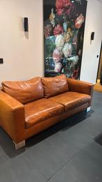 Lederen Molinaribank Nobilis 180x95, Ophalen, Gebruikt, 150 tot 200 cm, Tweepersoons