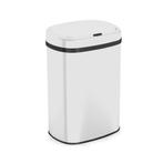 Bayt touch prullenbak 60 Liter – Wit, Huis en Inrichting, Woonaccessoires | Prullenbakken, Met pedaal, 50 tot 75 cm, Nieuw, 40 liter of meer