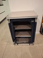 Camping kast met 3 legplanken. 59x49x80 cm, Ophalen, Zo goed als nieuw, Campingkast