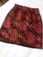 Marc Jacobs 1e lijn brokaat wol/zijde mix rok Paisley motief, Marc Jacobs, Verzenden, Zwart, Nieuw
