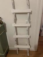 Decoratie ladder wit, Zo goed als nieuw, Ophalen