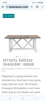 Gezocht deze tafel van 160/90 van riviera maison., Huis en Inrichting, Tafels | Sidetables, 150 tot 200 cm, Rechthoekig, Zo goed als nieuw