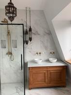 Marmerlook tegels 60x60 10 stuks, Ophalen, 60 cm of meer, Nieuw, 10 m² of meer