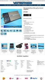 Macrom SynPower SP4.040X 4 kanaals versterker, Gebruikt, ., Ophalen of Verzenden, .