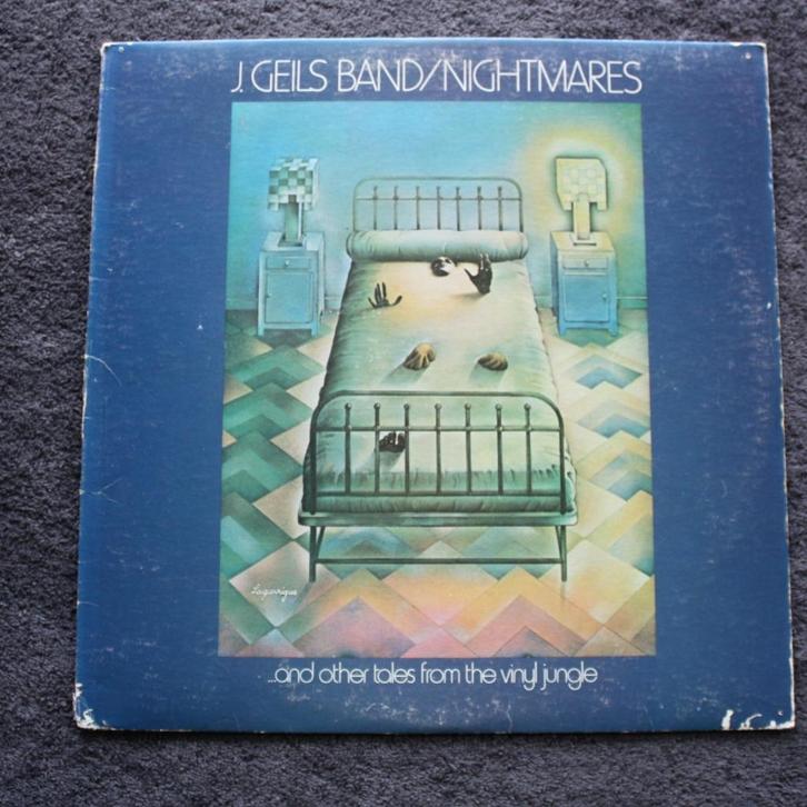 LP..J.Geils Band --- Nightmares, Cd's en Dvd's, Vinyl | Rock, Zo goed als nieuw, Poprock, 12 inch, Ophalen of Verzenden