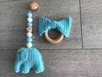 Turquoise wagenhanger en turquoise bijtring, Ophalen of Verzenden, Nieuw