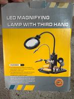 LED Loeplamp soldeerstation, Hobby en Vrije tijd, Vergrootglazen, Loepen en Loeplampen, Ophalen, Gebruikt, Loeplamp