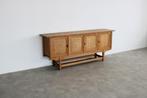 brutalist dressoir | eiken | sideboard | jaren 60 | Deens, Gebruikt, ., 150 tot 200 cm, Eikenhout