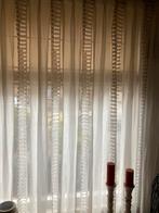 Beige Inbetween Gordijnen - Kamerhoog - 4 Stuks, Huis en Inrichting, 200 cm of meer, Beige, Ophalen of Verzenden, Zo goed als nieuw