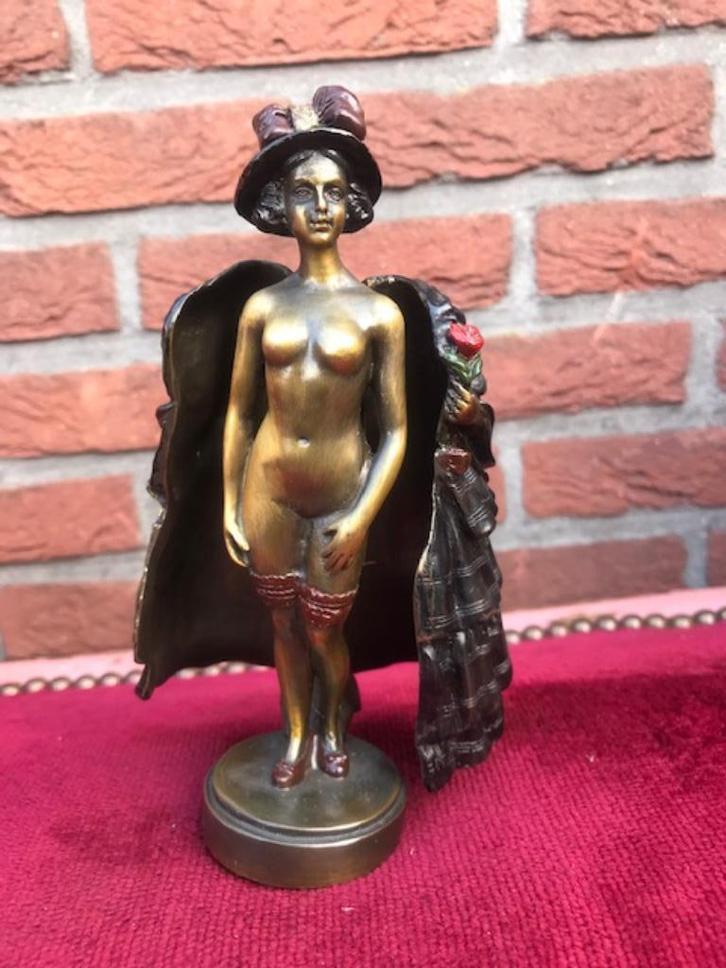Weens brons: bijzonder beeld, verborgen erotica, Antiek en Kunst, Kunst | Beelden en Houtsnijwerken, Ophalen of Verzenden