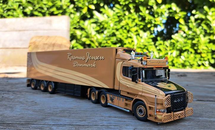 Tekno Scania 4-series Torpedo van Rasmus Jensen, Hobby en Vrije tijd, Modelauto's | 1:50, Nieuw, Bus of Vrachtwagen, Tekno, Ophalen of Verzenden
