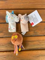knuffel vingerpoppetje smarties Nestlé alpaca eenhoorn hema, Nieuw, Overige typen, Ophalen of Verzenden