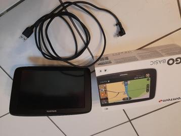 GPS TOM TOM GO BASIC als nieuw. Andere auto gekocht en daar  beschikbaar voor biedingen