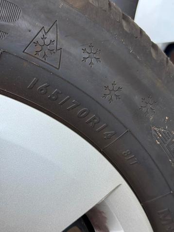 Winterbanden VW Up! met Velgen 165/70R14 beschikbaar voor biedingen