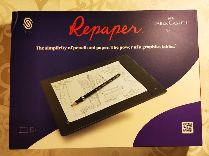 RePaper grafisch tablet voor tekenen, Hobby en Vrije tijd, Tekenen, Nieuw, Boek of Gids, Verzenden