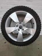 Orig. 17" Skoda Octavia velgen, 7 mm Nokian winterbanden, Ophalen, Gebruikt, Banden en Velgen, 17 inch