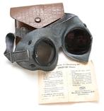 Grijs Lederen Schutzbrille met instructie, Verzenden, Landmacht, Duitsland, Overige typen