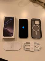 iPhone 16 Pro 128Gb Black Titanium. Zo goed als nieuw!!, IPhone 16 Pro, 128 GB, Zwart, Ophalen of Verzenden